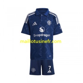 Maillot de Foot Manchester United Cristiano Ronaldo 7 Extérieur 2024-25 - Enfant